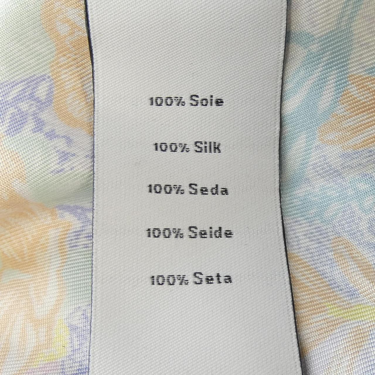 Hermes Hermes Hermes LES FOLIES DU FAUBOURG Silk Shirt Textile Dress Shirt DUTY FREE for USA Size ONE SIZE - 3 Thumbnail