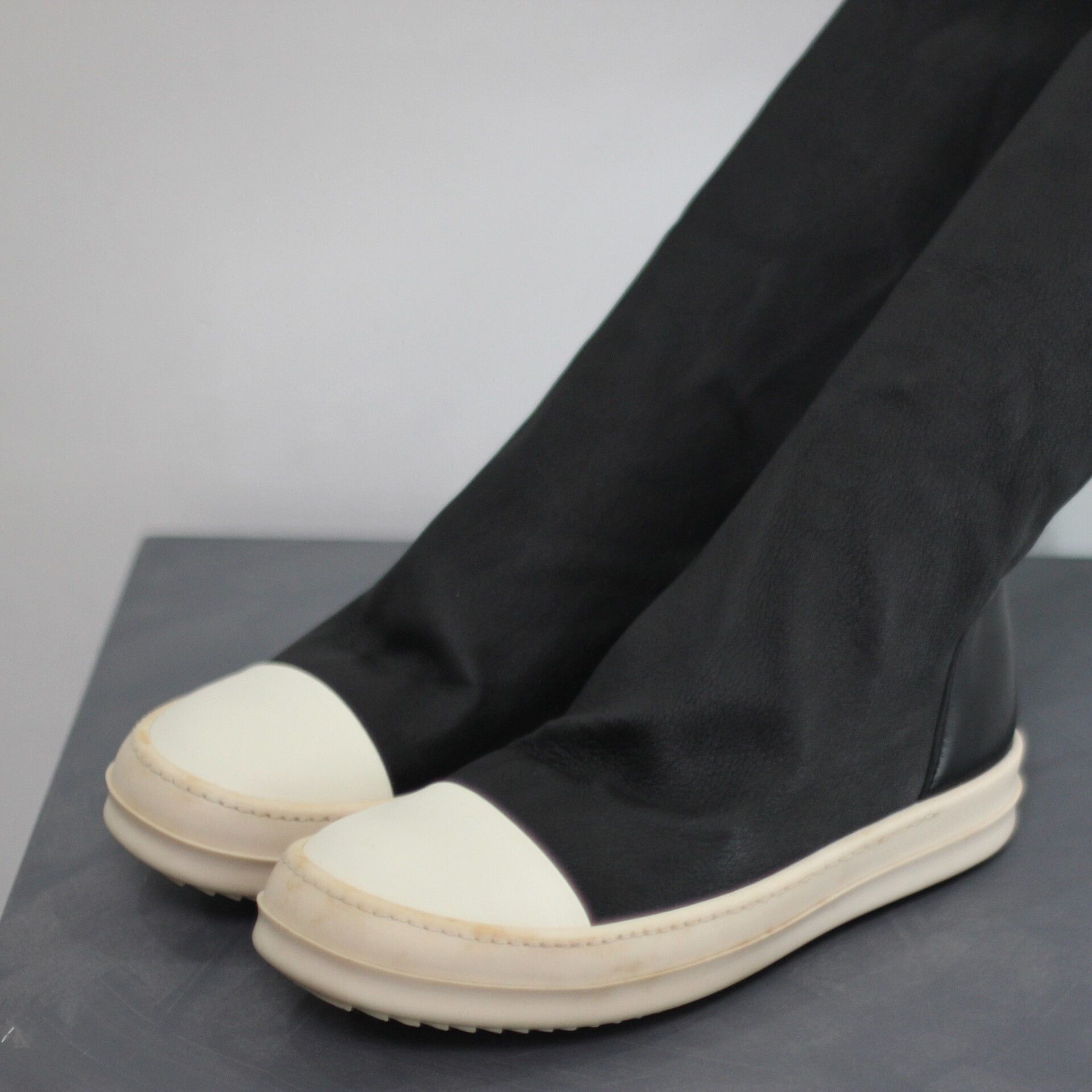 Rick Owens Rick Owens Mainline Leather Men's Boots Size US 6 / EU 39 - 2 Thumbnail