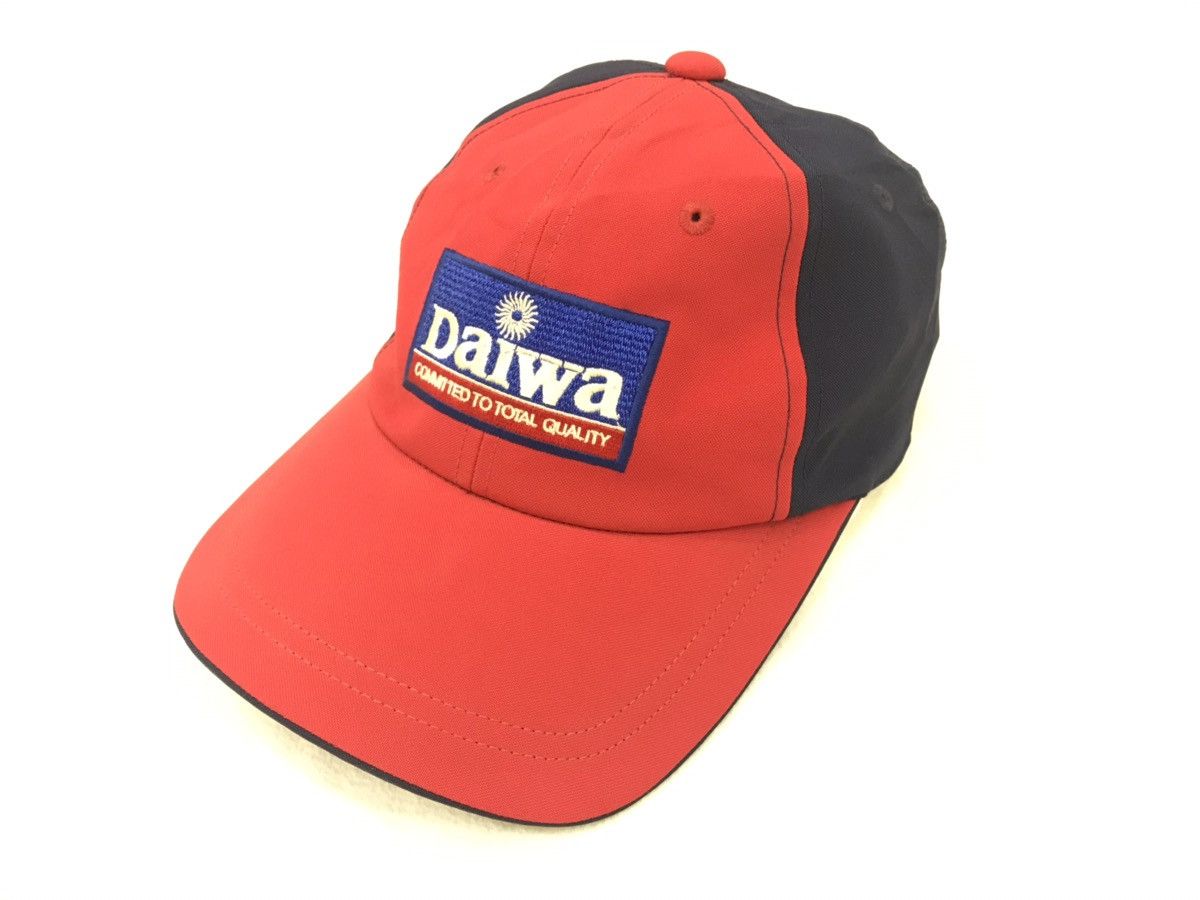 Japanese Brand VINTAGE DAIWA JAPAN STRAPBACK FABRIC CAP Size ONE SIZE - 1 Thumbnail