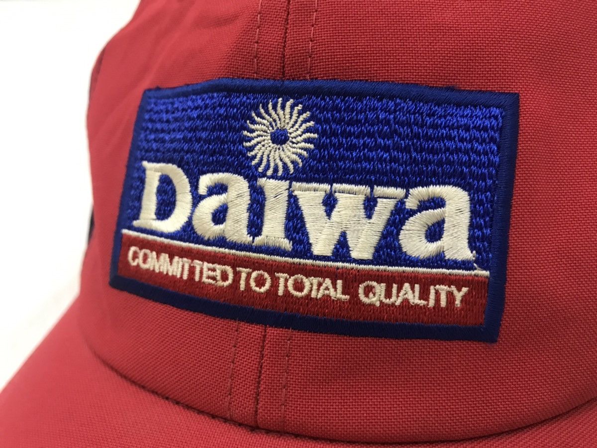 Japanese Brand VINTAGE DAIWA JAPAN STRAPBACK FABRIC CAP Size ONE SIZE - 5 Thumbnail