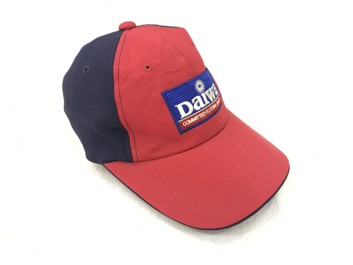 Japanese Brand VINTAGE DAIWA JAPAN STRAPBACK FABRIC CAP Size ONE SIZE - 2 Thumbnail