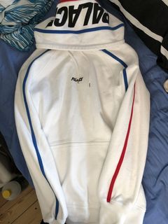 Palace s shop line hoodie white