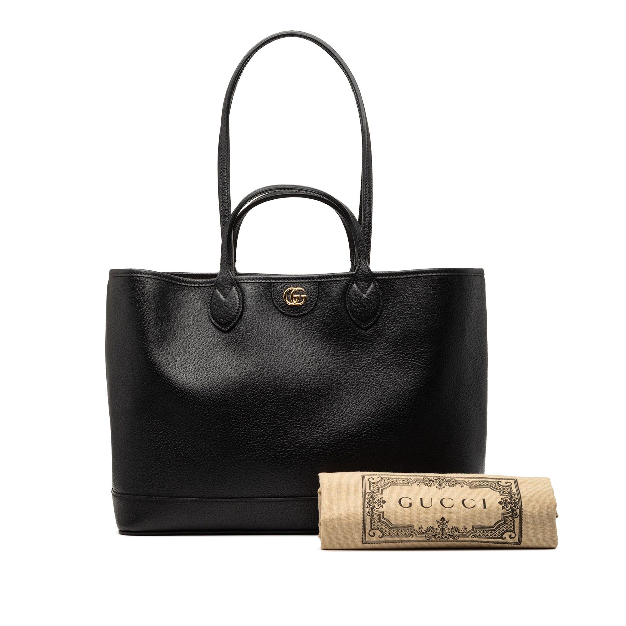 Gucci Medium Leather Ophidia Tote Size ONE SIZE - 8 Thumbnail