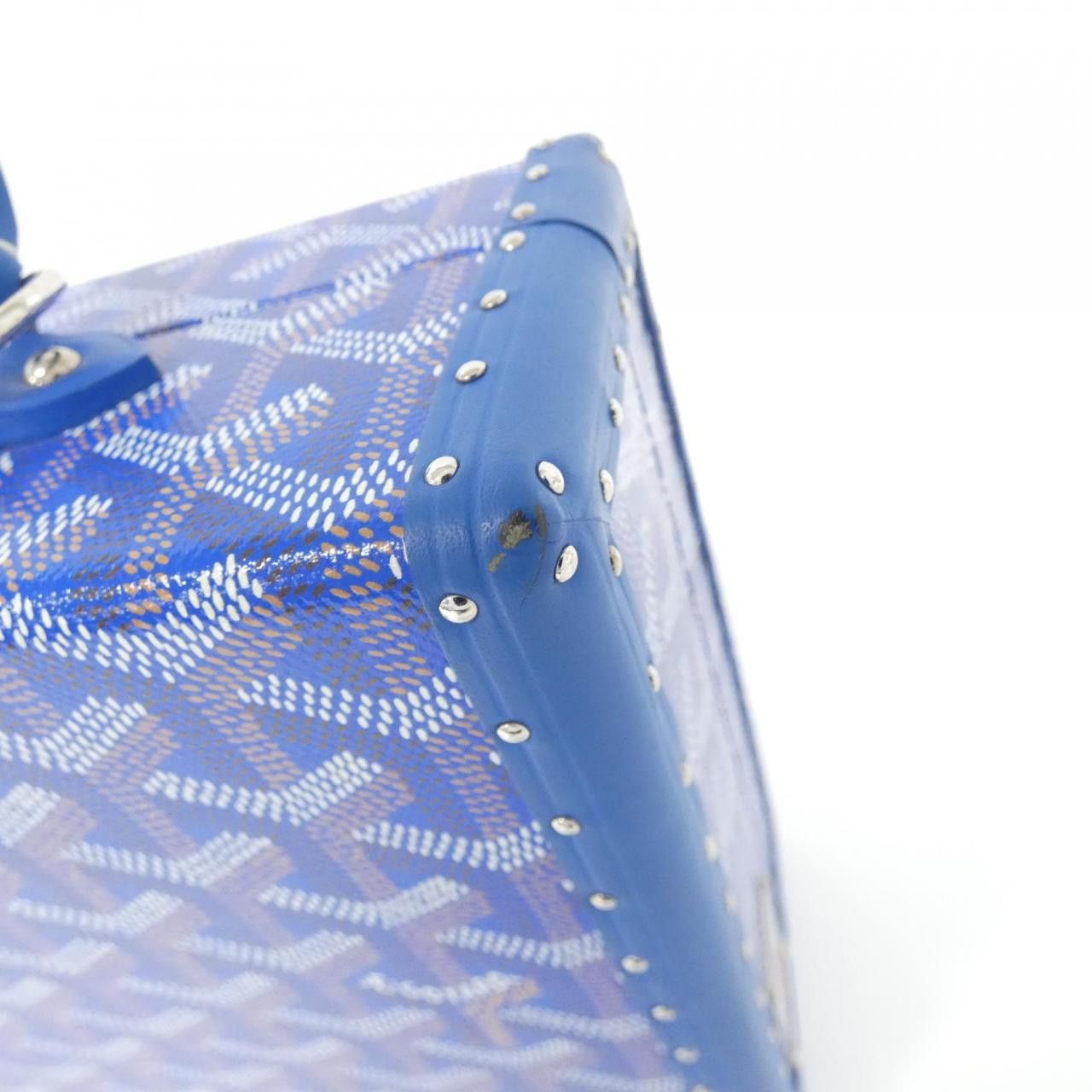 Goyard Goyard Goyard Grand Hotel Coated Canvas Cow Leather Bag Textile Handbag DUTY FREE for USA Size ONE SIZE - 4 Thumbnail