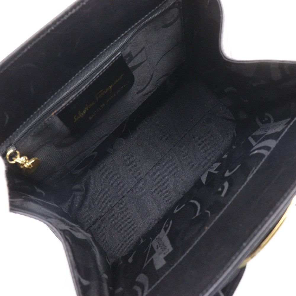 Salvatore Ferragamo Salvatore Ferragamo Salvatore Ferragamo Vara Ribbon Calf 2way Bag Leather Handbag BA214178 DUTY FREE for USA Size ONE SIZE - 6 Thumbnail