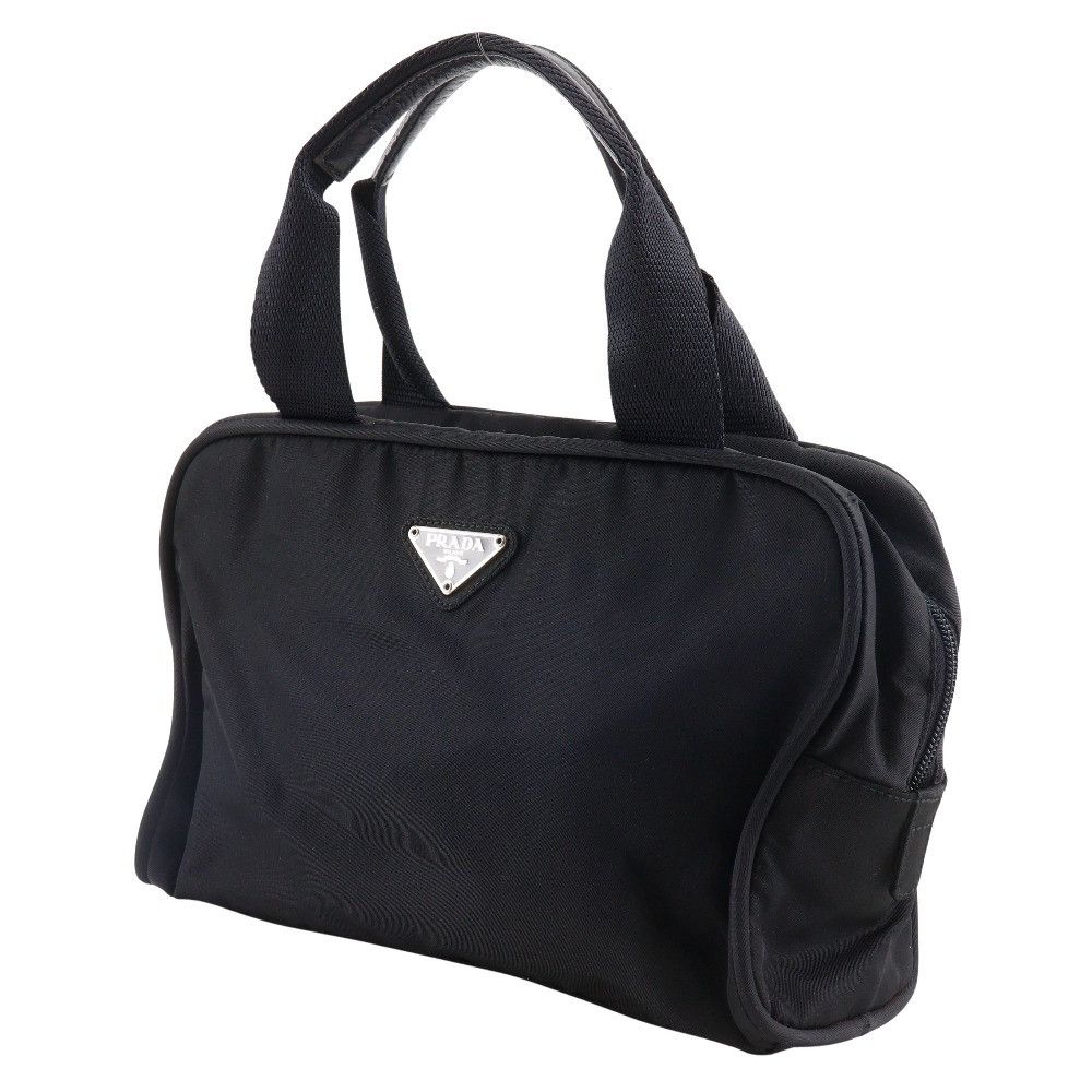 Prada Prada Prada Mini Boston Nylon Handbag Textile Handbag DUTY FREE for USA Size ONE SIZE - 2 Thumbnail