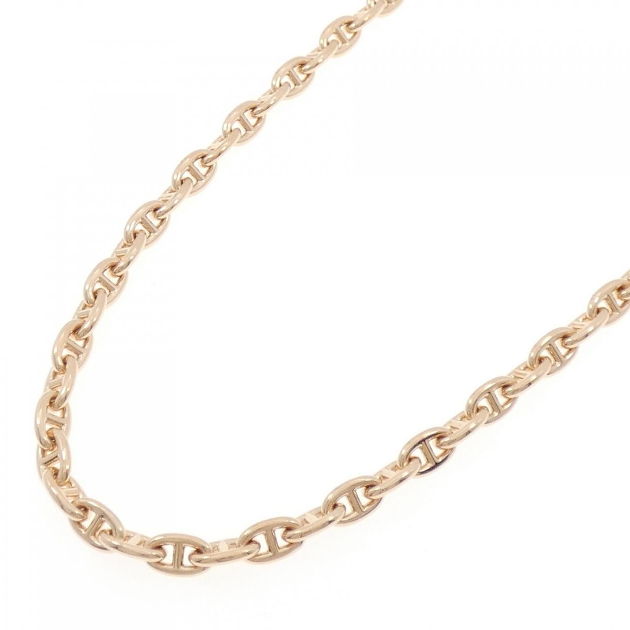 Hermes Hermes Hermès Chaîne d'Ancre TPM 750 Pink Gold Necklace Precious Metal Necklace DUTY FREE for USA Size ONE SIZE - 2 Thumbnail