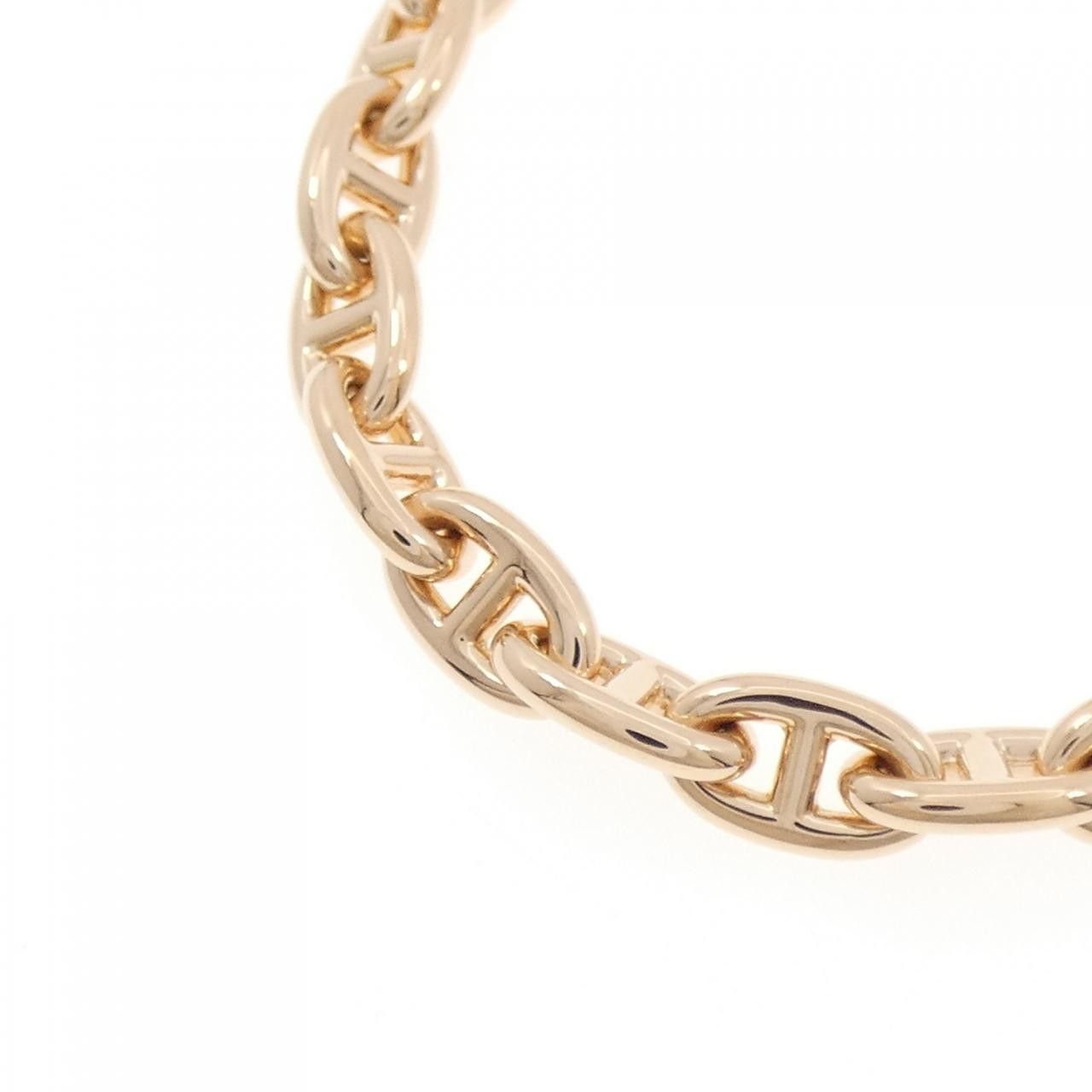 Hermes Hermes Hermès Chaîne d'Ancre TPM 750 Pink Gold Necklace Precious Metal Necklace DUTY FREE for USA Size ONE SIZE - 3 Thumbnail