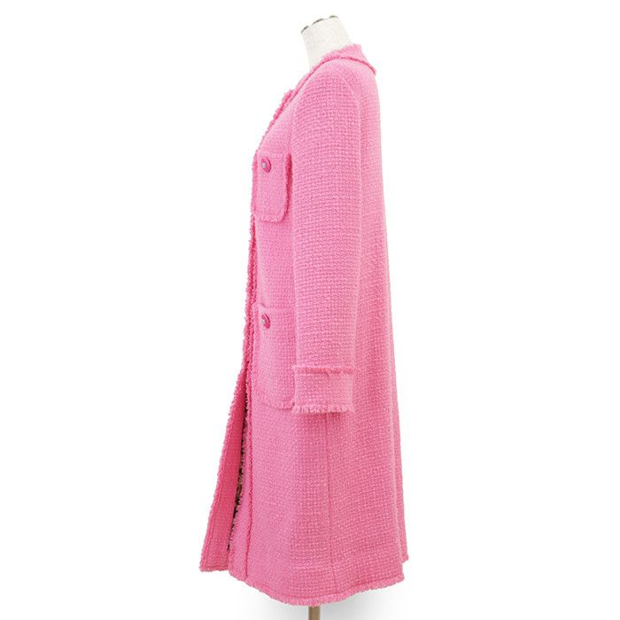 Dolce & Gabbana Dolce & Gabbana Dolce&Gabbana Tweed Wool Nylon Coat Textile Outerwear DUTY FREE for USA Size ONE SIZE - 14 Thumbnail
