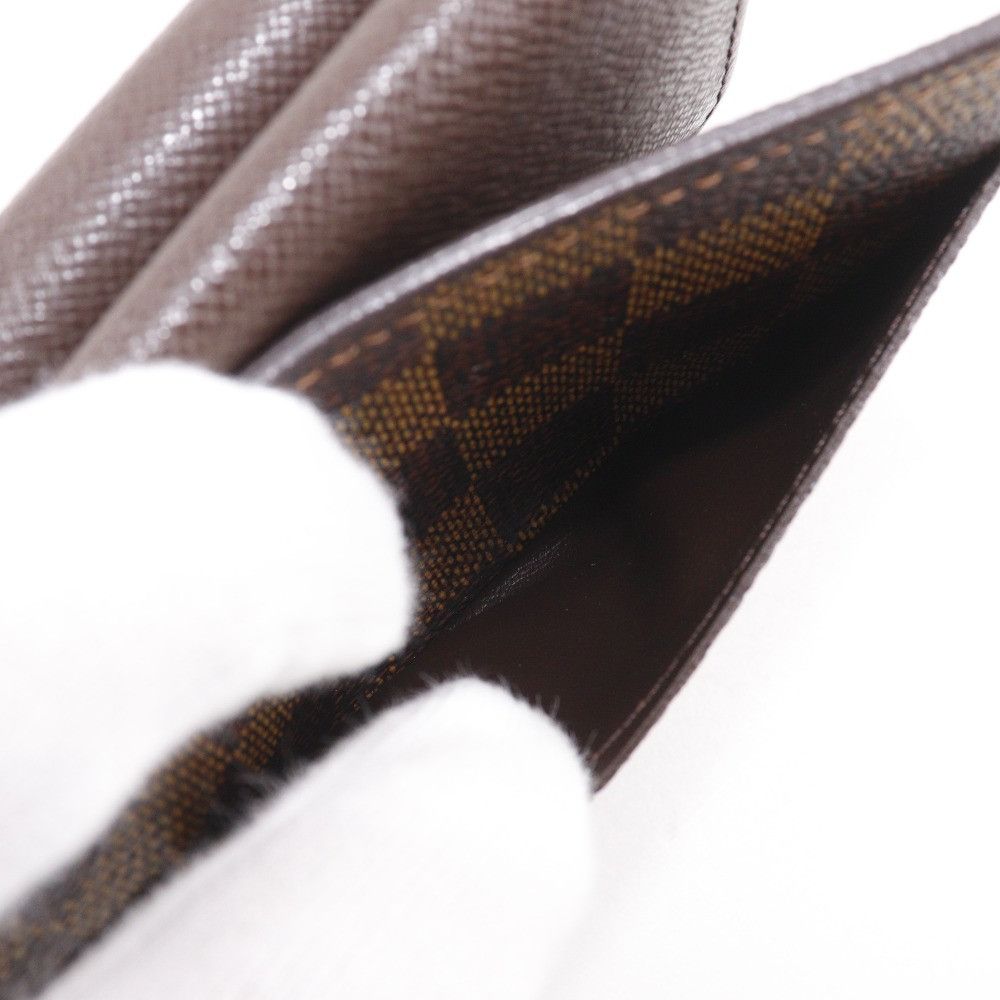 Louis Vuitton Louis Vuitton Louis Vuitton Portefeuille International Damier Canvas Wallet Textile Long Wallet N61217 DUTY FREE for USA Size ONE SIZE - 9 Thumbnail
