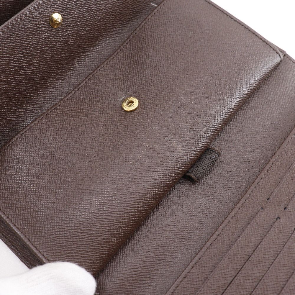 Louis Vuitton Louis Vuitton Louis Vuitton Portefeuille International Damier Canvas Wallet Textile Long Wallet N61217 DUTY FREE for USA Size ONE SIZE - 13 Thumbnail