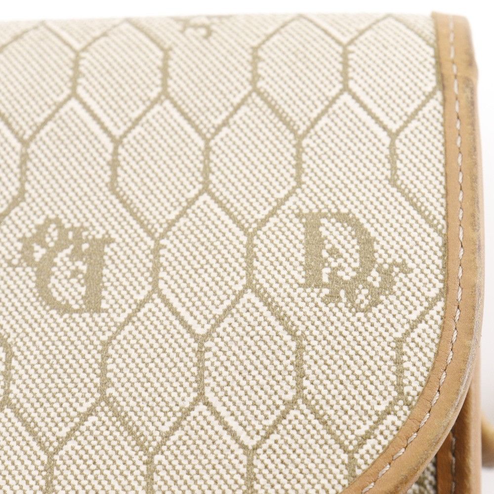 Dior Dior Christian Dior Honeycomb PVC Shoulder Bag Plastic / Synthetic Crossbody Bag DUTY FREE for USA Size ONE SIZE - 13 Thumbnail