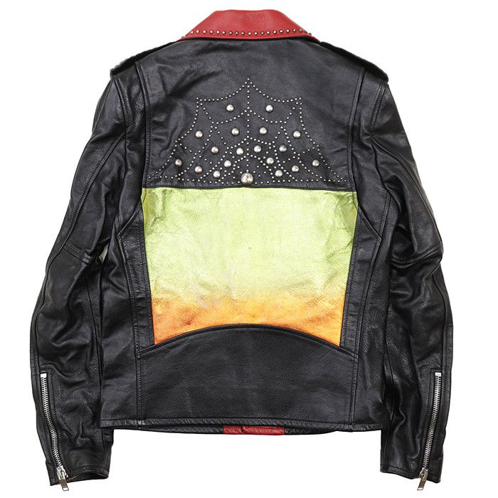 Yves Saint Laurent Yves Saint Laurent Saint Laurent Paris Motorcycle Jacket Cow Leather Jacket Leather Outerwear DUTY FREE for USA Size ONE SIZE - 5 Thumbnail