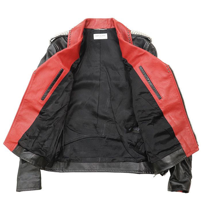 Yves Saint Laurent Yves Saint Laurent Saint Laurent Paris Motorcycle Jacket Cow Leather Jacket Leather Outerwear DUTY FREE for USA Size ONE SIZE - 6 Thumbnail