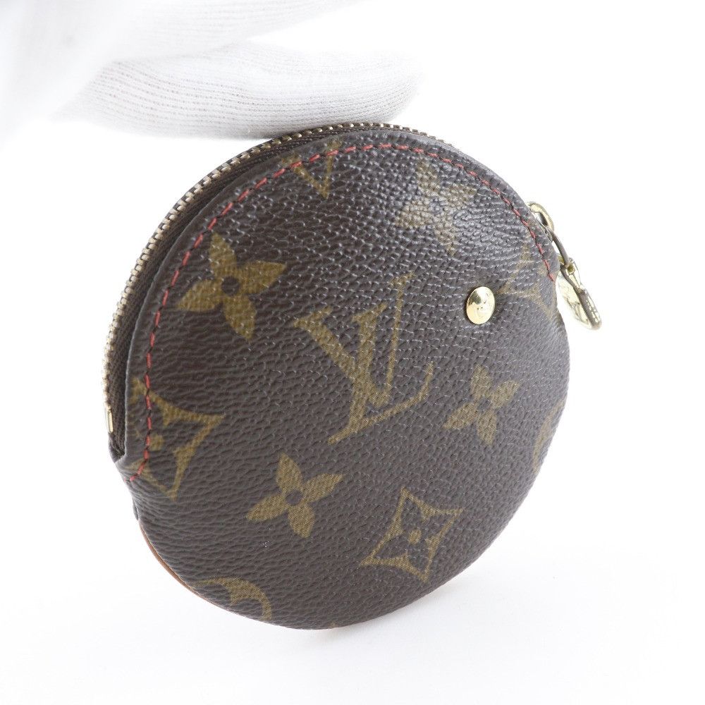 Louis Vuitton Louis Vuitton Louis Vuitton Porte Monnaie Rond Monogram Coin Case Textile Coin Case M95043 DUTY FREE for USA Size ONE SIZE - 3 Thumbnail