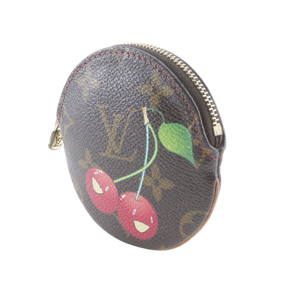 Louis Vuitton Louis Vuitton Louis Vuitton Porte Monnaie Rond Monogram Coin Case Textile Coin Case M95043 DUTY FREE for USA Size ONE SIZE - 2 Thumbnail