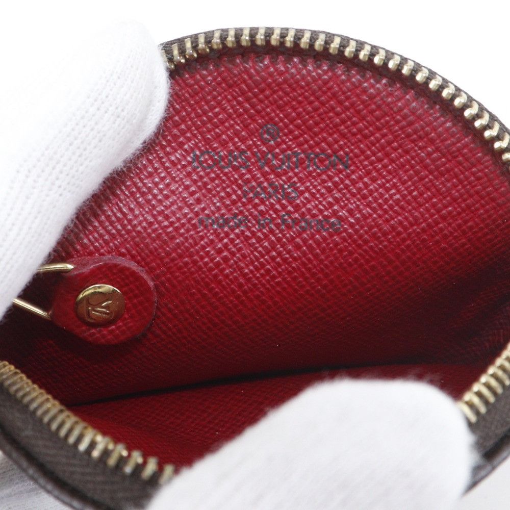 Louis Vuitton Louis Vuitton Louis Vuitton Porte Monnaie Rond Monogram Coin Case Textile Coin Case M95043 DUTY FREE for USA Size ONE SIZE - 5 Thumbnail