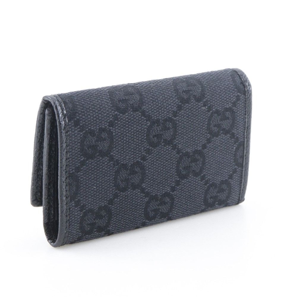 Gucci Gucci Gucci GG Canvas Key Case Textile Key case 04564R F40IR DUTY FREE for USA Size ONE SIZE - 3 Thumbnail
