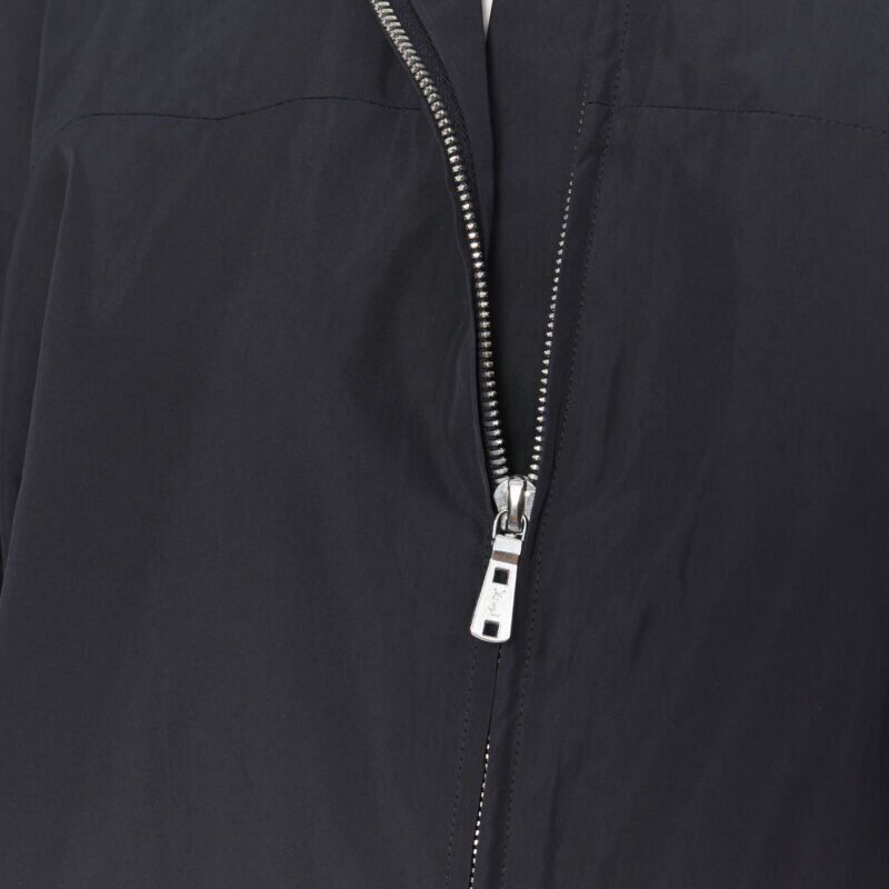 Saint Laurent Paris runway YVES SAINT LAURENT SS09 black nylon cut out drawstring cocoon coat FR38 Size S / US 4 / IT 40 - 9 Thumbnail