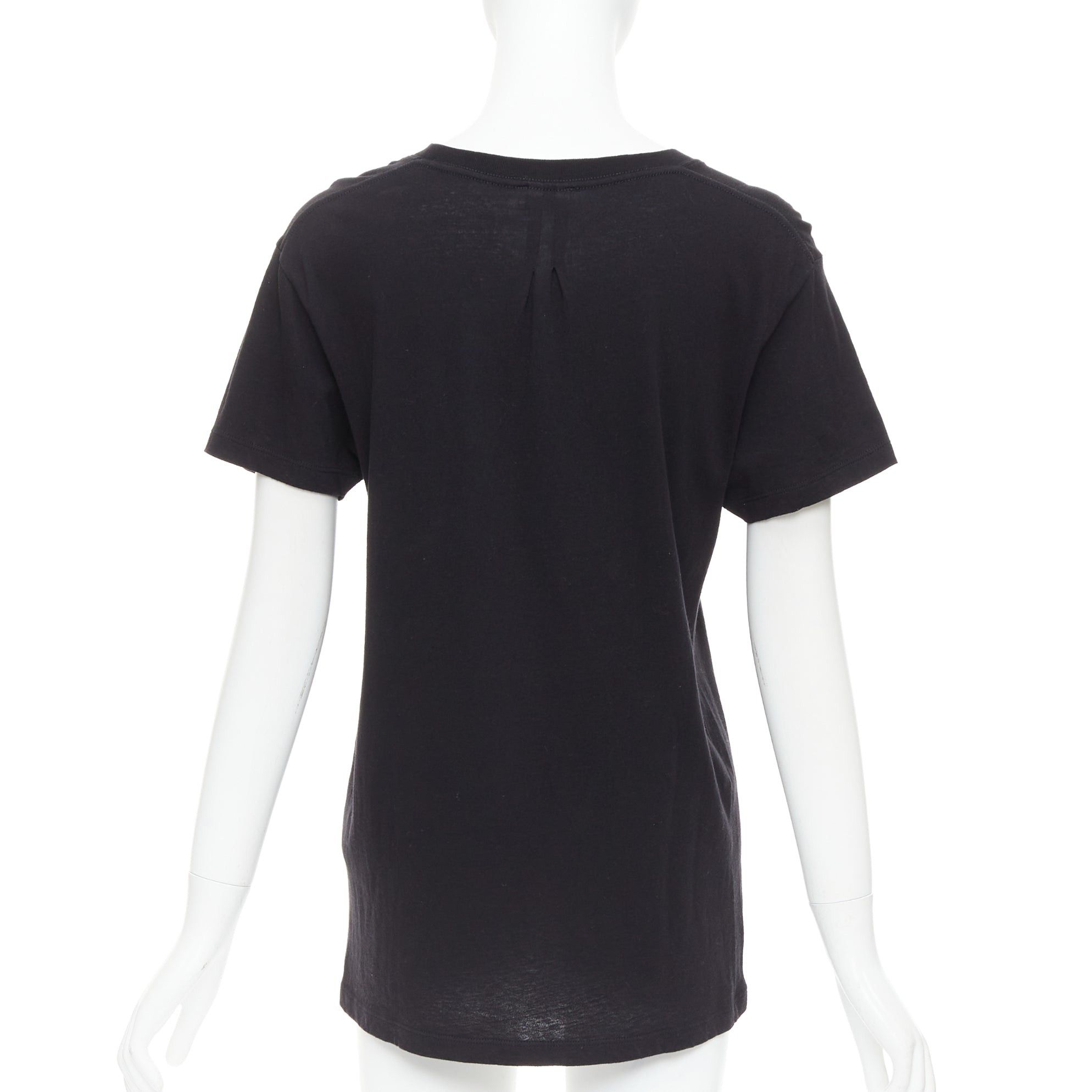 Saint Laurent Paris SAINT LAURENT 2016 Sweet Dreams black shark rainbow cotton tshirt XS Size S / US 4 / IT 40 - 5 Thumbnail