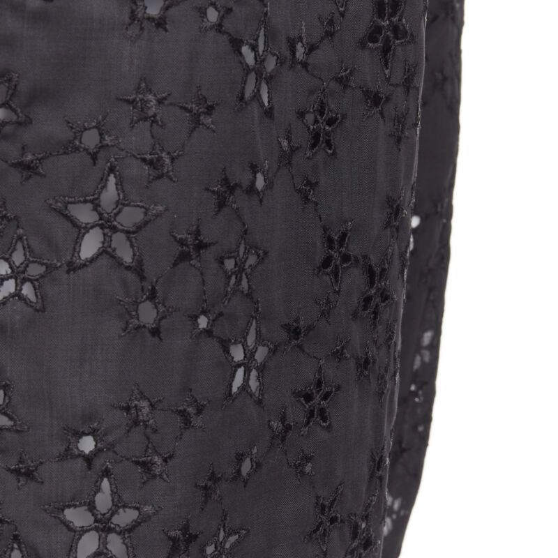 Saint Laurent Paris new SAINT LAURENT 2018 black star embroidery anglais collarless shirt EU38 S Size US S / EU 44-46 / 1 - 8 Thumbnail