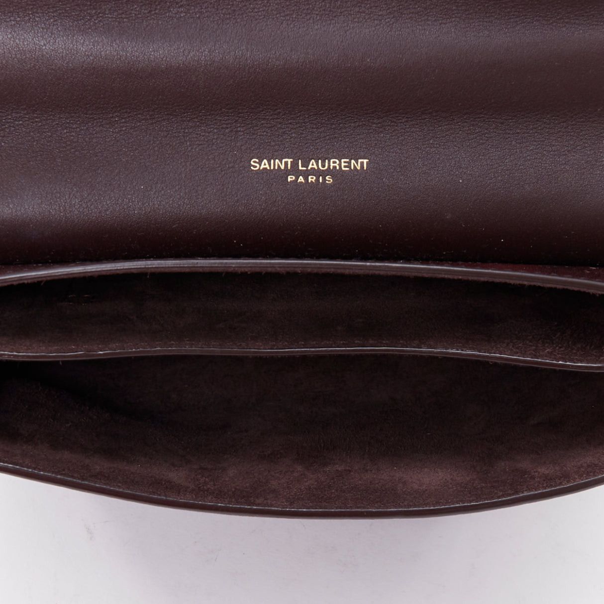Saint Laurent Paris SAINT LAURENT Kaia brown heart embossed print YSL crossbody bag Size ONE SIZE - 10 Thumbnail