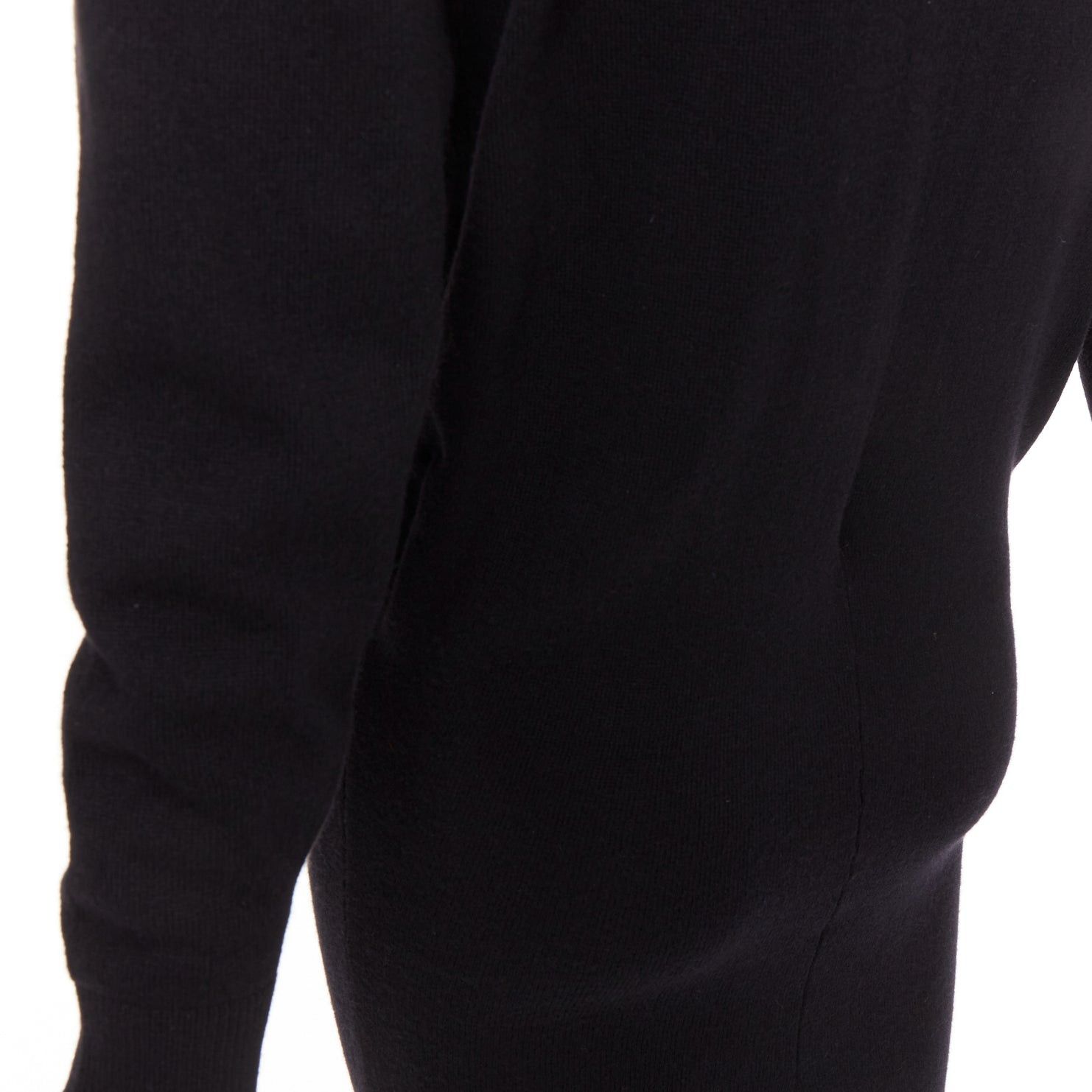 Saint Laurent Paris SAINT LAURENT 2022 Runway 100% cashmere knit turtleneck Power padded shoulder maxi dress gown XS Size S / US 4 / IT 40 - 7 Thumbnail