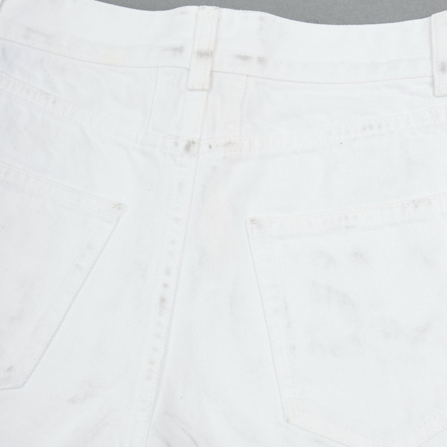 Saint Laurent Paris SAINT LAURENT 2016 white cotton cut off frayed jean denim shorts 25" Size 25" / US 0 / IT 36 - 5 Thumbnail