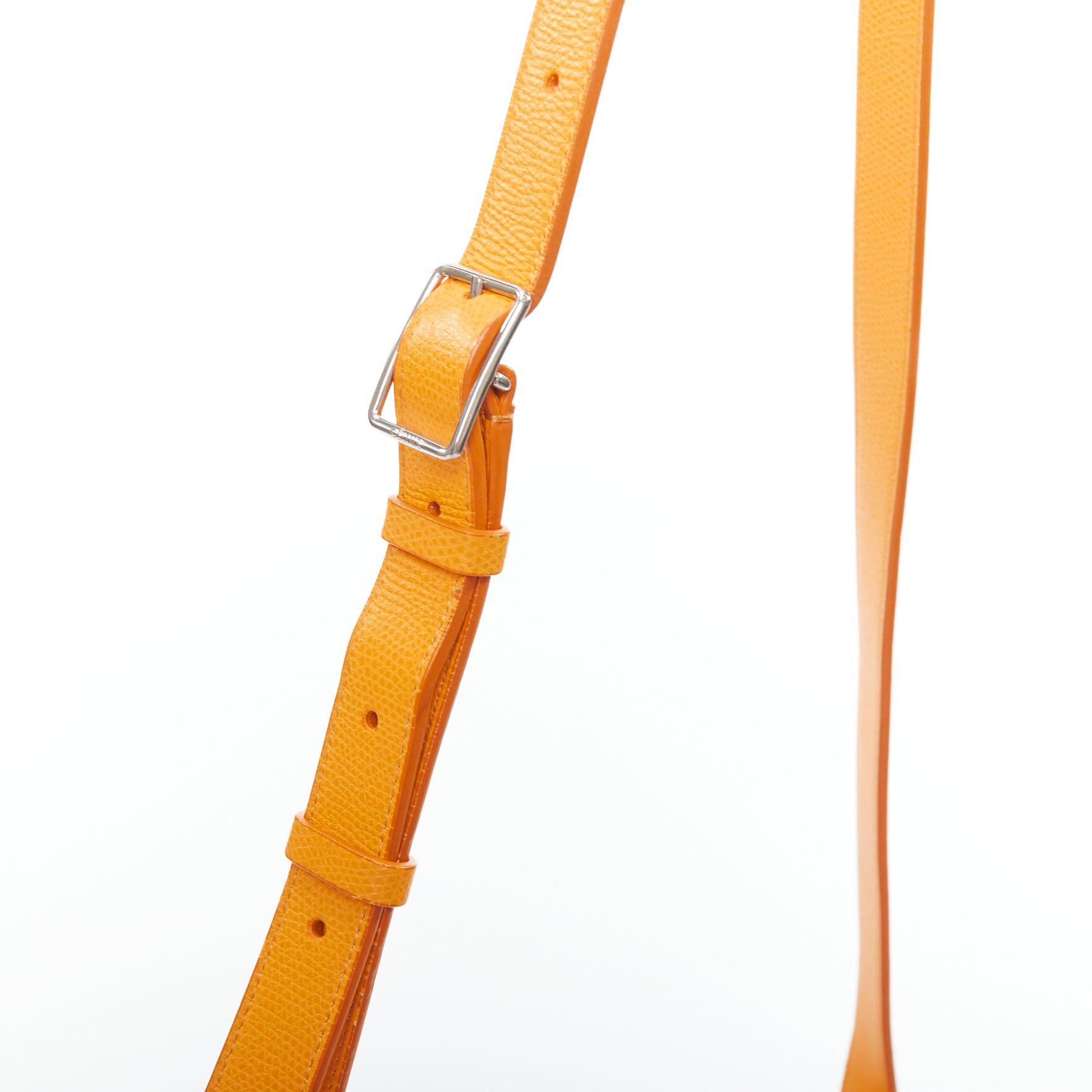 Celine CELINE Trotteur Messenger yellow marigold half moon crossbody bag Size ONE SIZE - 8 Thumbnail