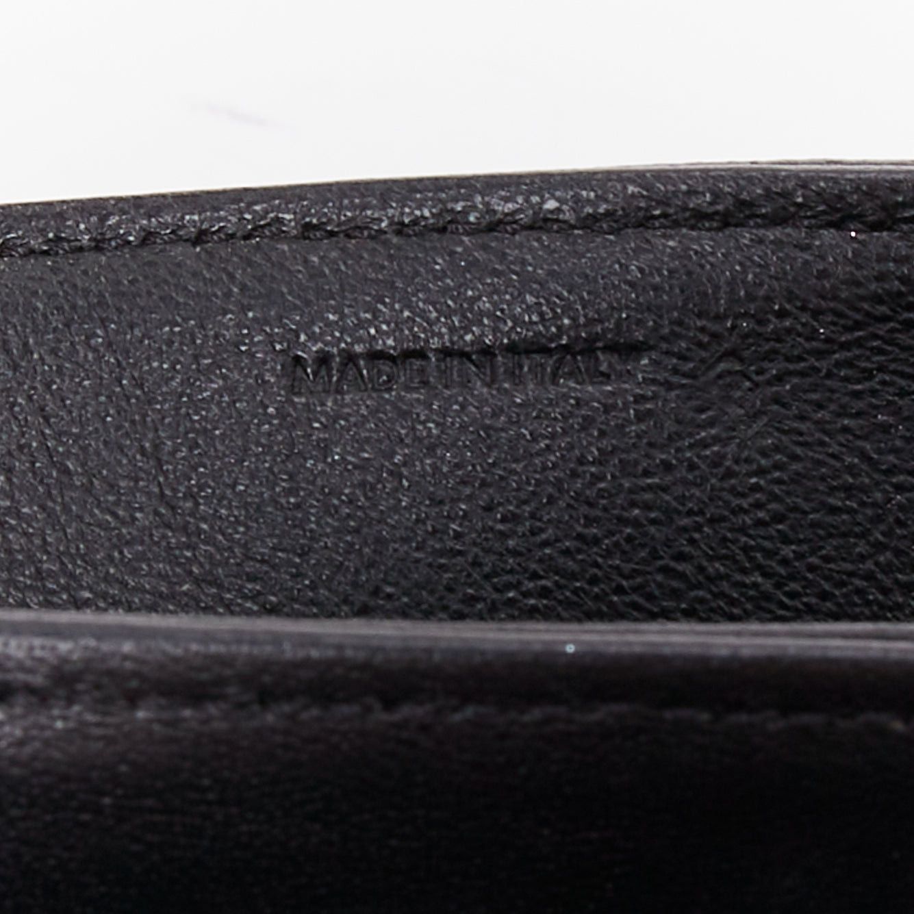Celine CELINE C Bag Runway black gold scaled leather fringe C clasp crossbody box bag Size ONE SIZE - 11 Thumbnail