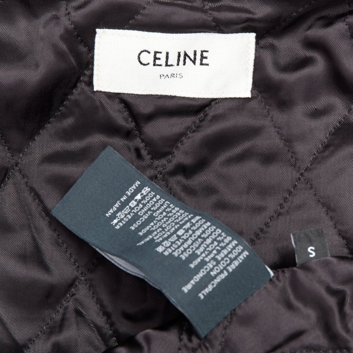 Celine CELINE Hedi Slimane black white zebra wool patch denim jacket S Size S / US 4 / IT 40 - 9 Thumbnail
