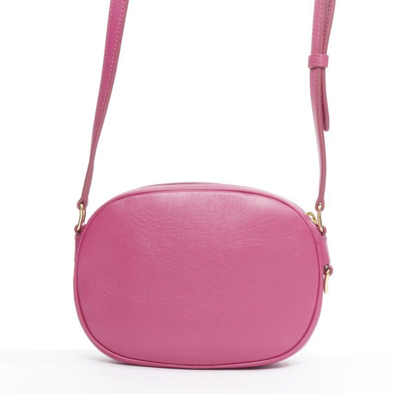 Celine new CELINE Hedi Slimane 2019 C Charm pink quilted small crossbody camera bag Size ONE SIZE - 5 Thumbnail