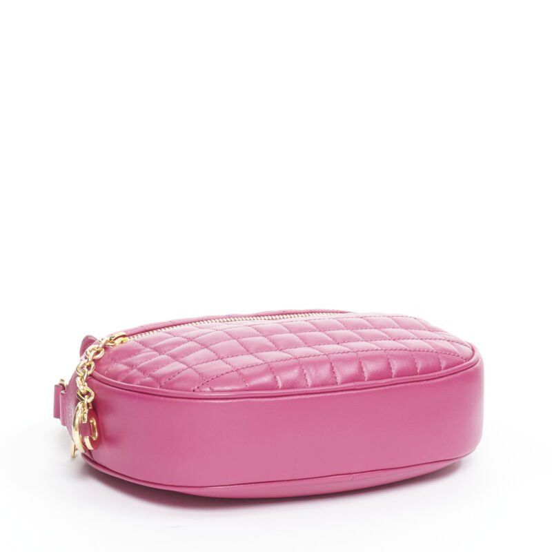 Celine new CELINE Hedi Slimane 2019 C Charm pink quilted small crossbody camera bag Size ONE SIZE - 6 Thumbnail