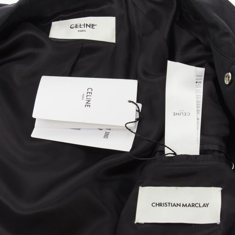 Celine new CELINE Hedi Slimane Christian Marclay 2019 Runway KLAAK Teddy bomber EU50 L Size US L / EU 52-54 / 3 - 10 Thumbnail
