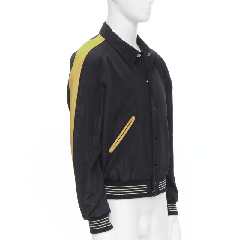 Celine new CELINE Hedi Slimane Christian Marclay 2019 Runway KLAAK Teddy bomber EU50 L Size US L / EU 52-54 / 3 - 3 Thumbnail