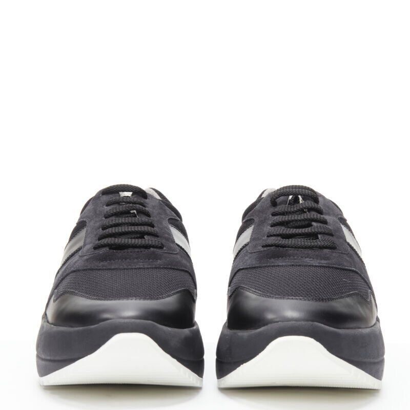 Celine new OLD CELINE Phoebe Philo 2018 Runway black platform chunky dad sneaker EU41 Size US 11 / IT 41 - 4 Thumbnail