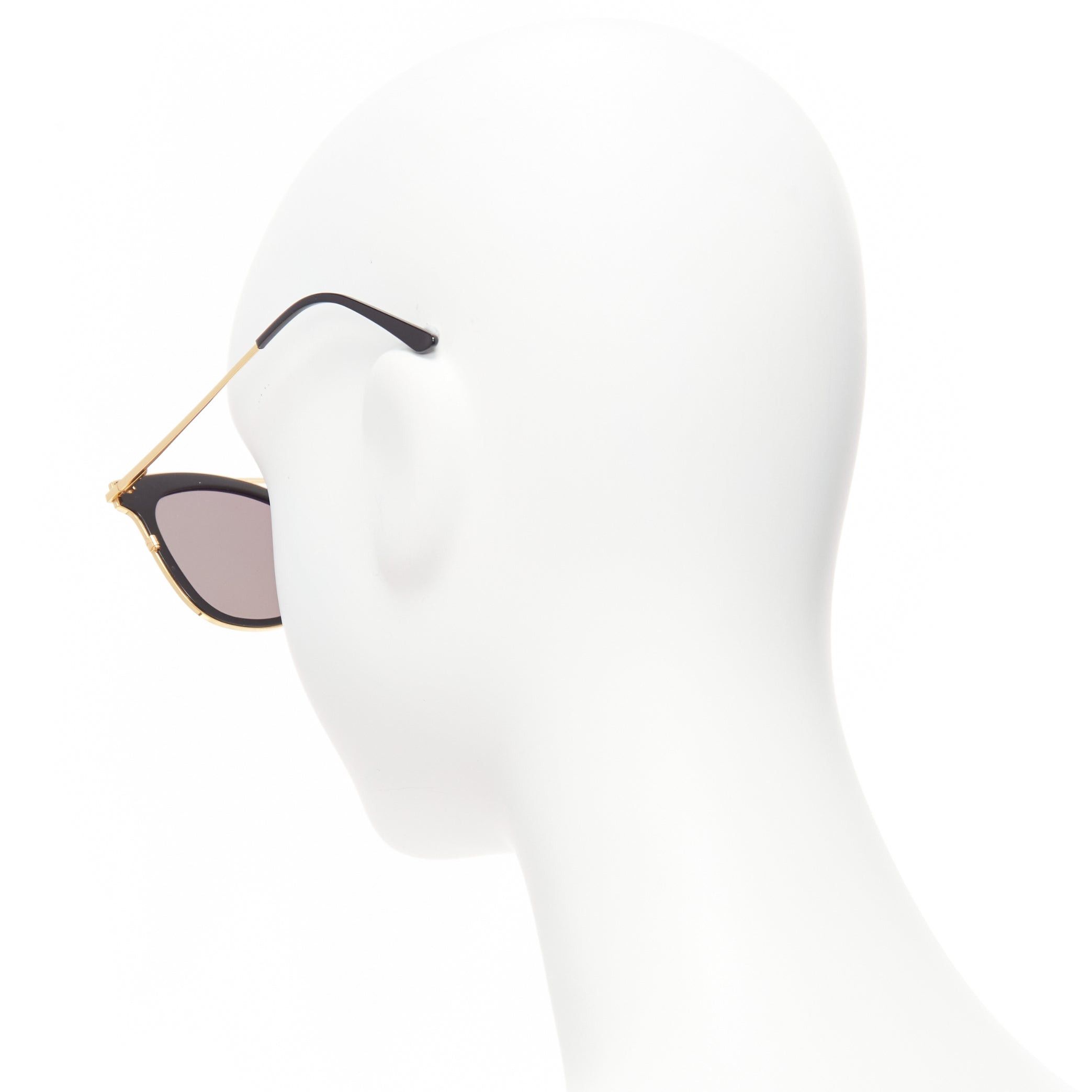Gentle Monster GENTLE MONSTER TOME Supernature gold black cateye reflective purple sunglasses Size ONE SIZE - 6 Thumbnail