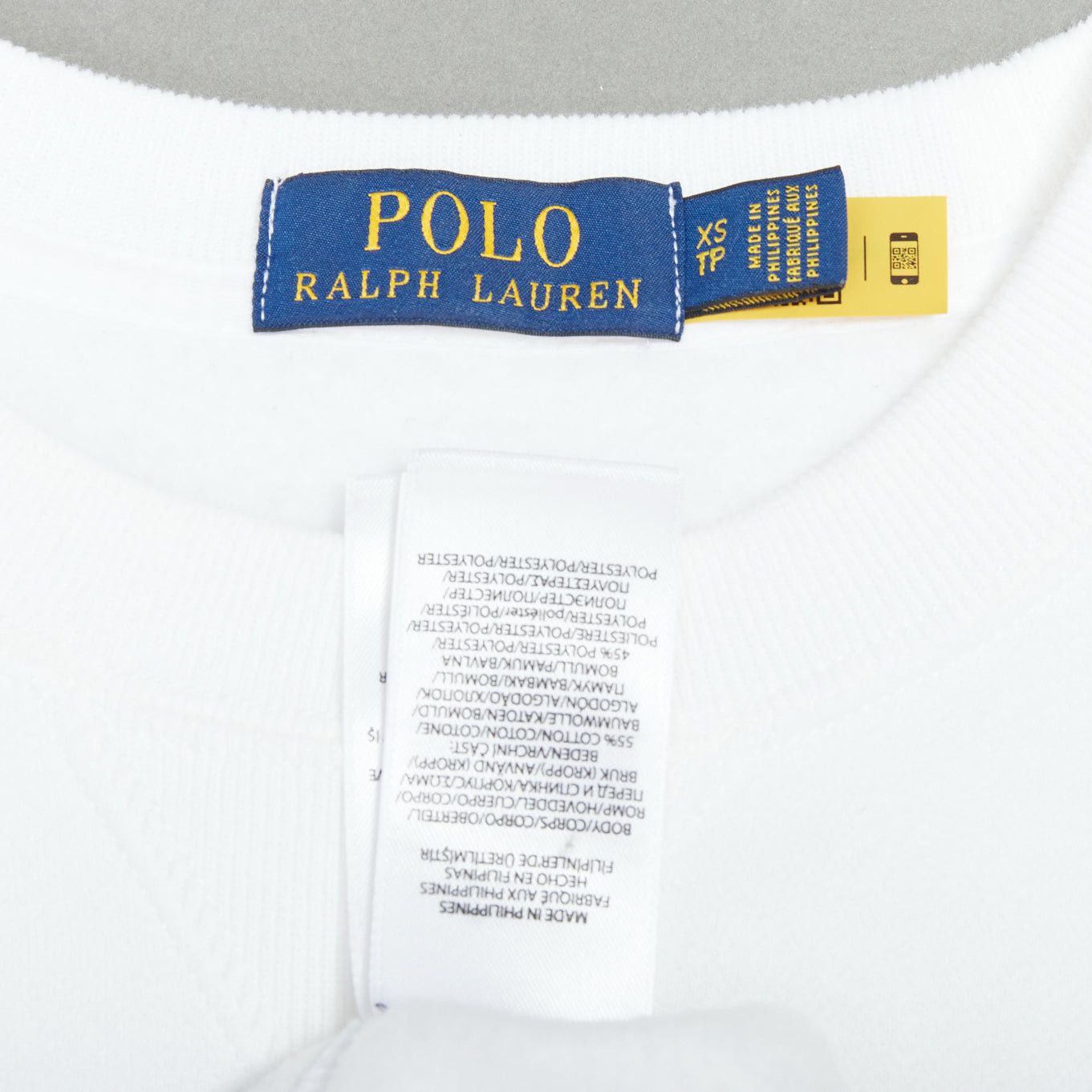Polo Ralph Lauren POLO RALPH LAUREN red bear print white cotton blend pullover XS Size XS / US 0-2 / IT 36-38 - 8 Thumbnail