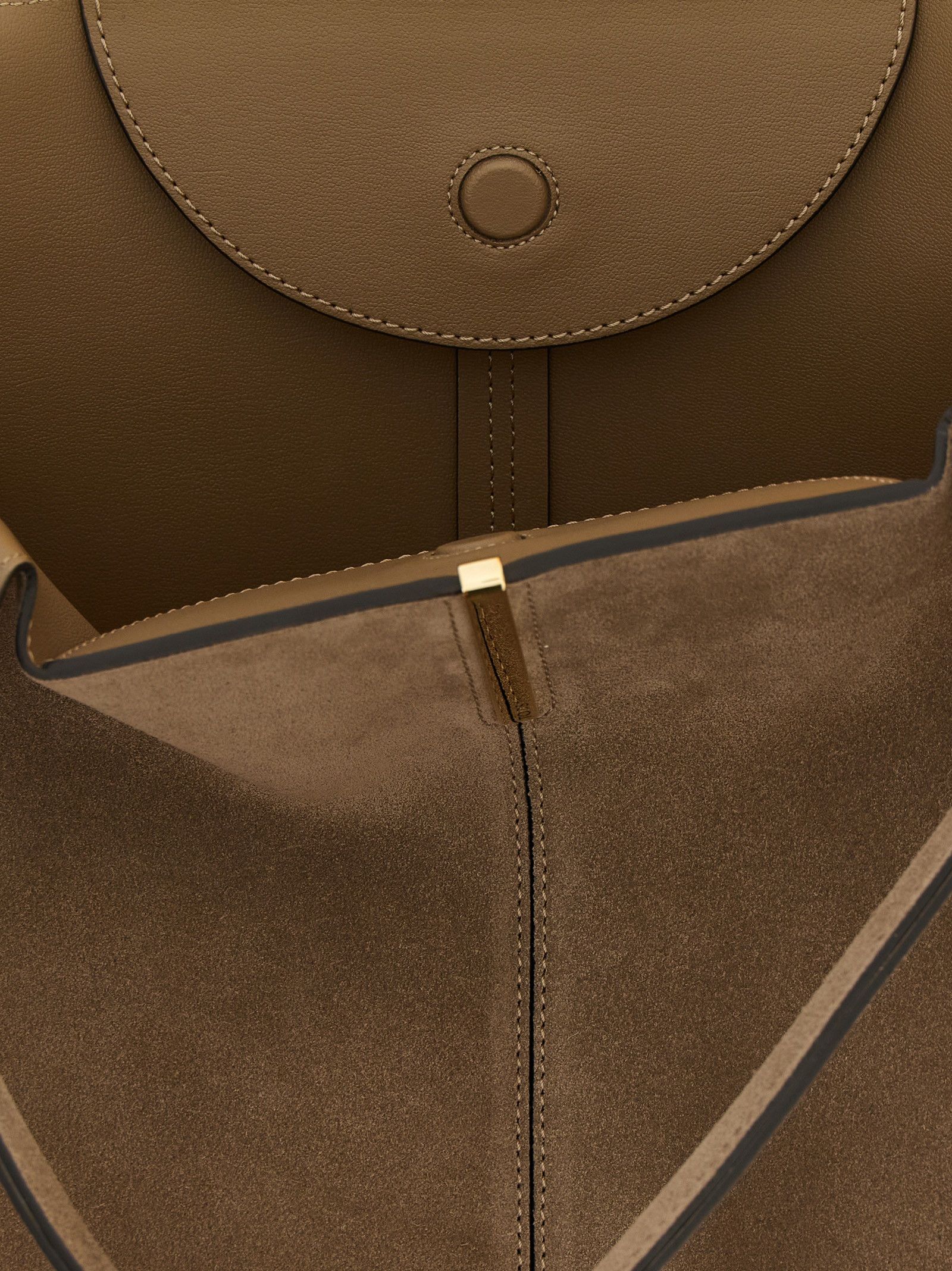 Tod's Small to medium suede shopping bag Size ONE SIZE - 4 Thumbnail