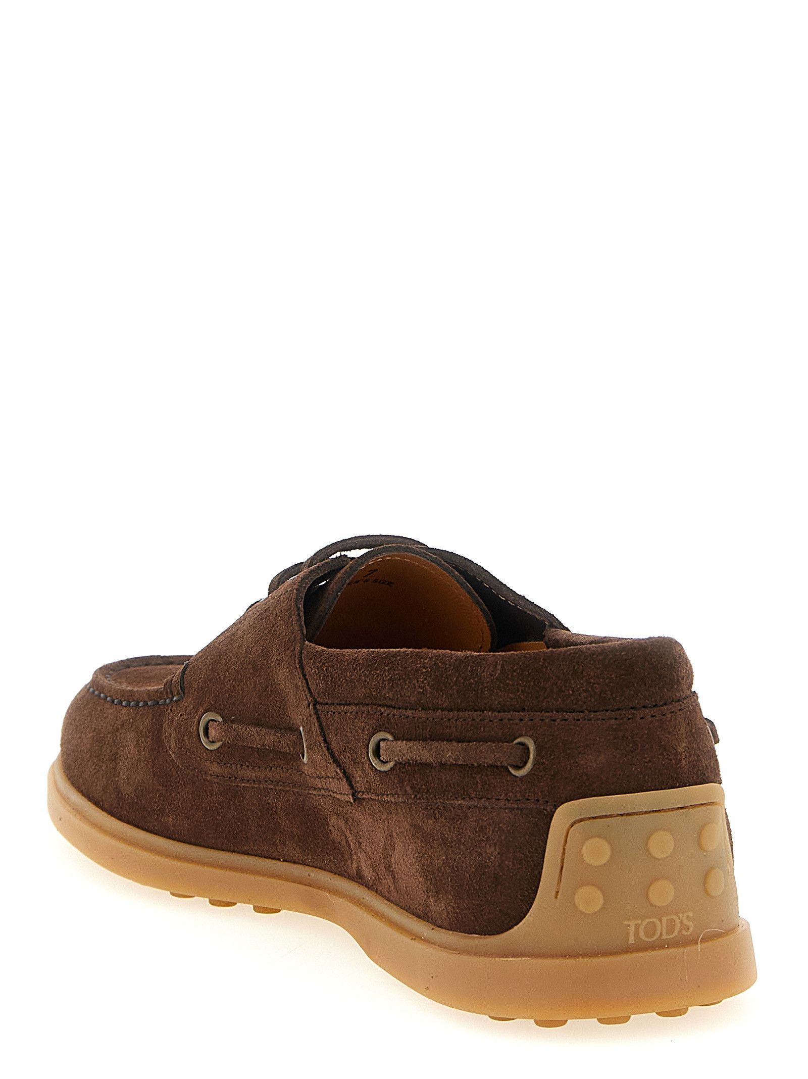 Tod's Suede boat shoe Size US 10.5 / EU 43-44 - 3 Thumbnail