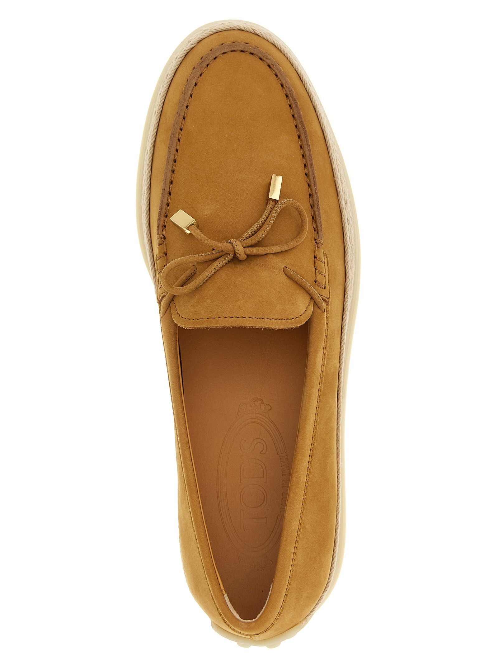Tod's 'Gomma Rafia 92K' loafers Size US 10 / IT 40 - 4 Thumbnail