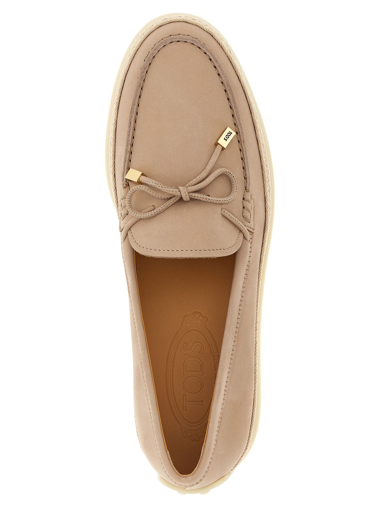 Tod's 'Gomma Rafia 92K' loafers Size US 8.5 / IT 38.5 - 4 Thumbnail