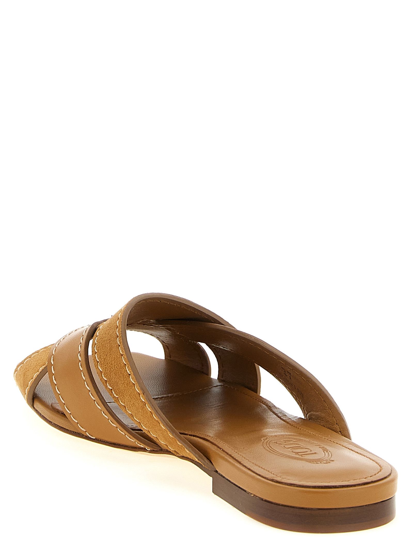 Tod's Suede leather sandals Size US 8 / IT 38 - 3 Thumbnail