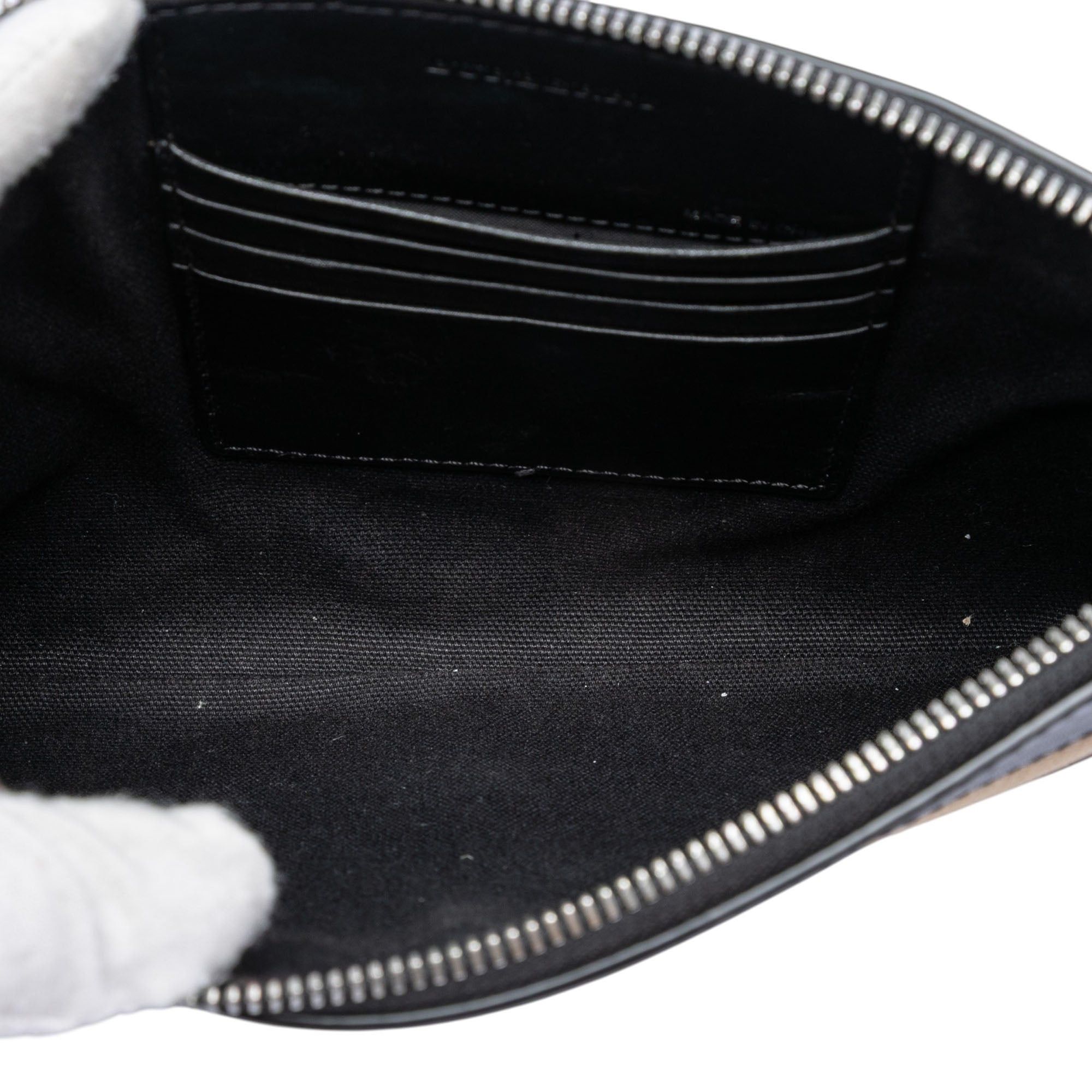 Burberry Mega Check Canvas Peyton Crossbody Size ONE SIZE - 4 Thumbnail