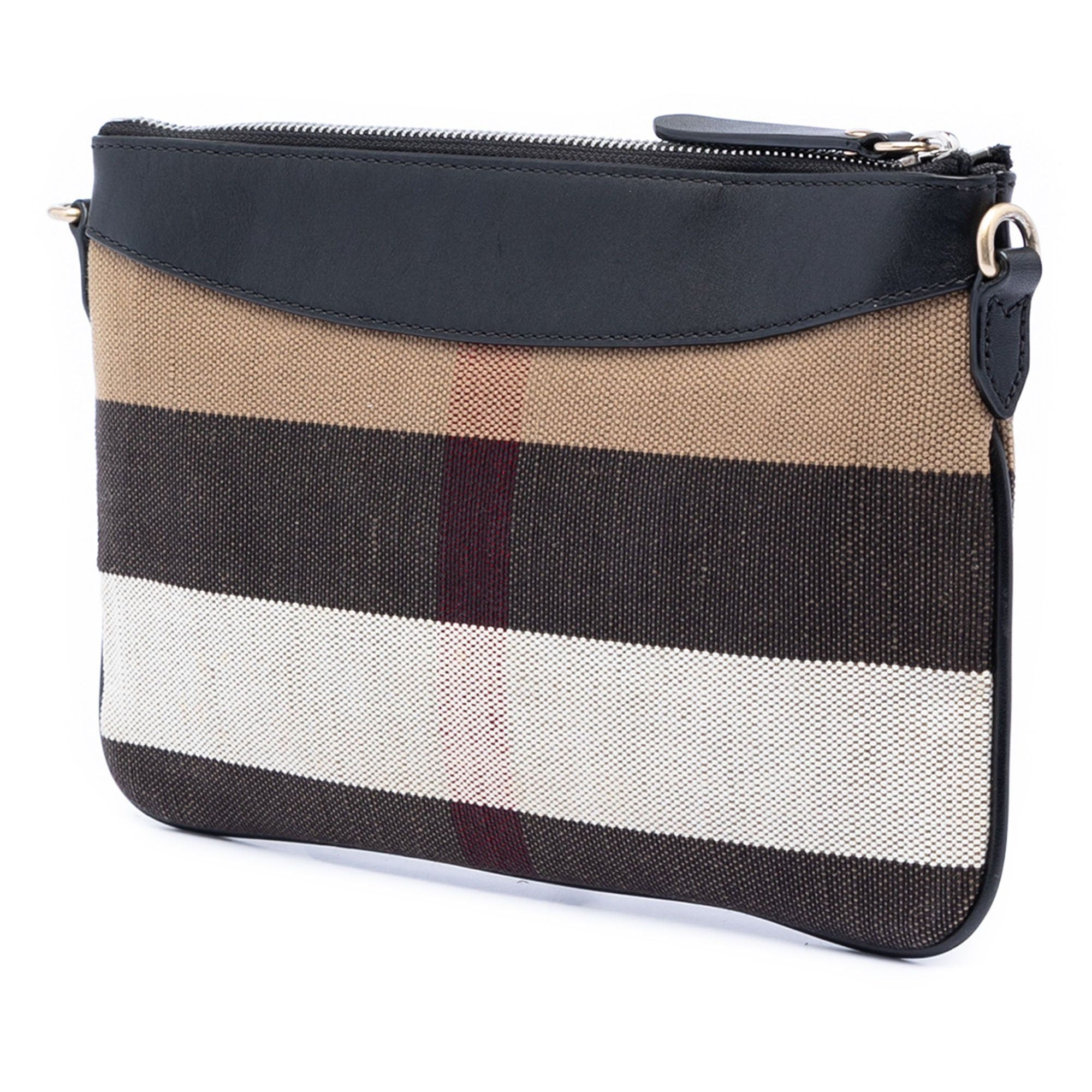 Burberry Mega Check Canvas Peyton Crossbody Size ONE SIZE - 2 Thumbnail
