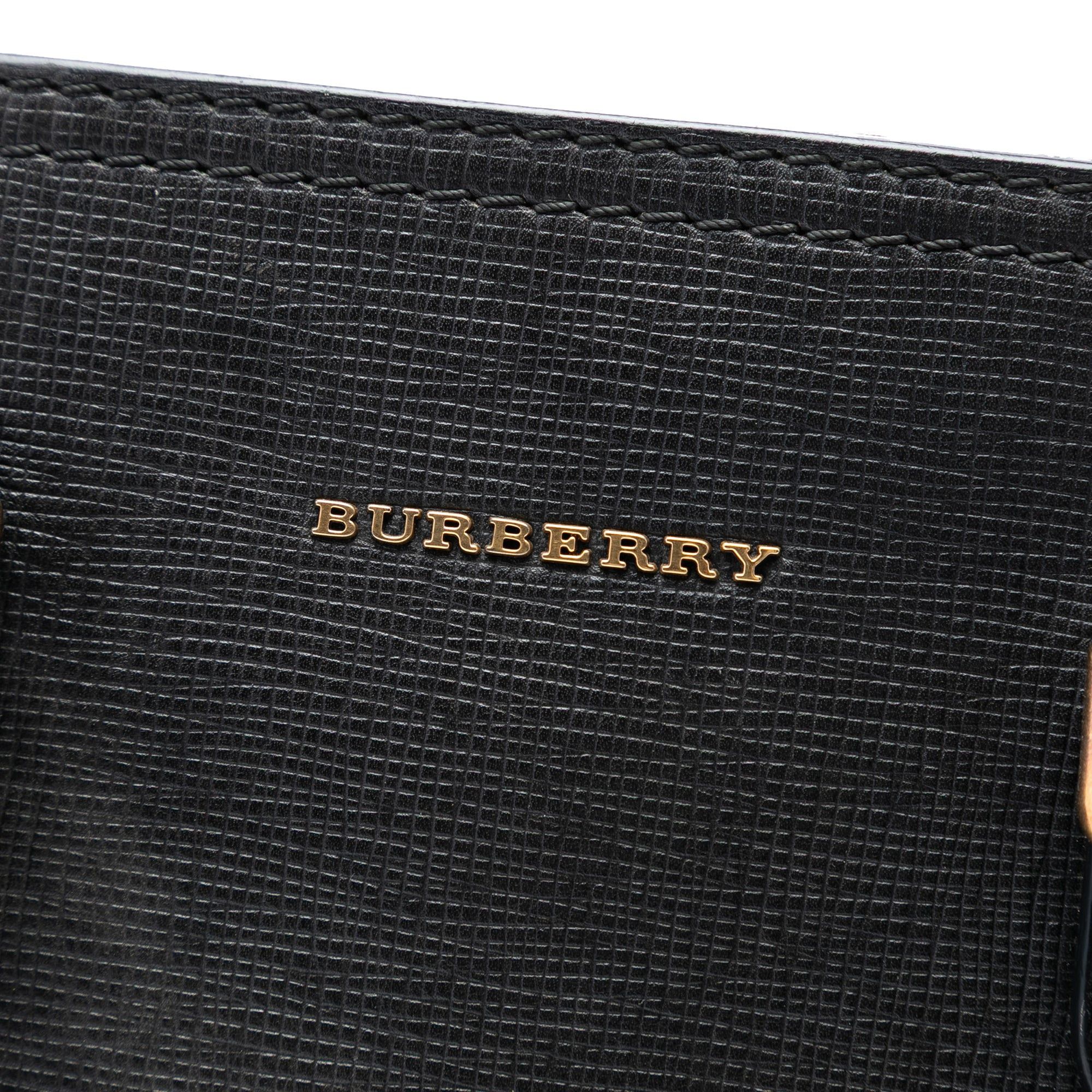 Burberry Leather and Mega Check Canvas Banwell Tote Size ONE SIZE - 5 Thumbnail