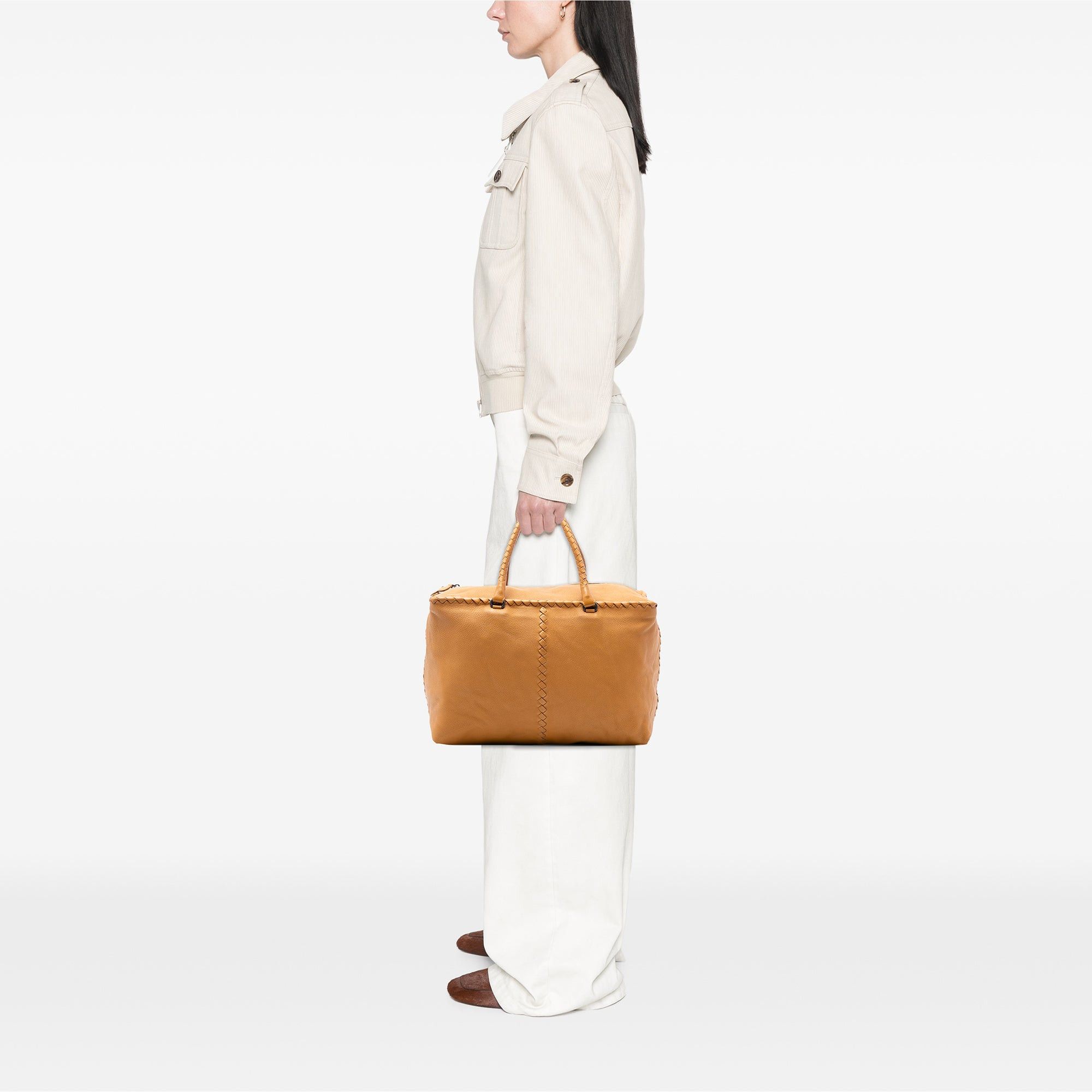 Bottega Veneta Intrecciato Trimmed Cervo Tote Size ONE SIZE - 7 Thumbnail