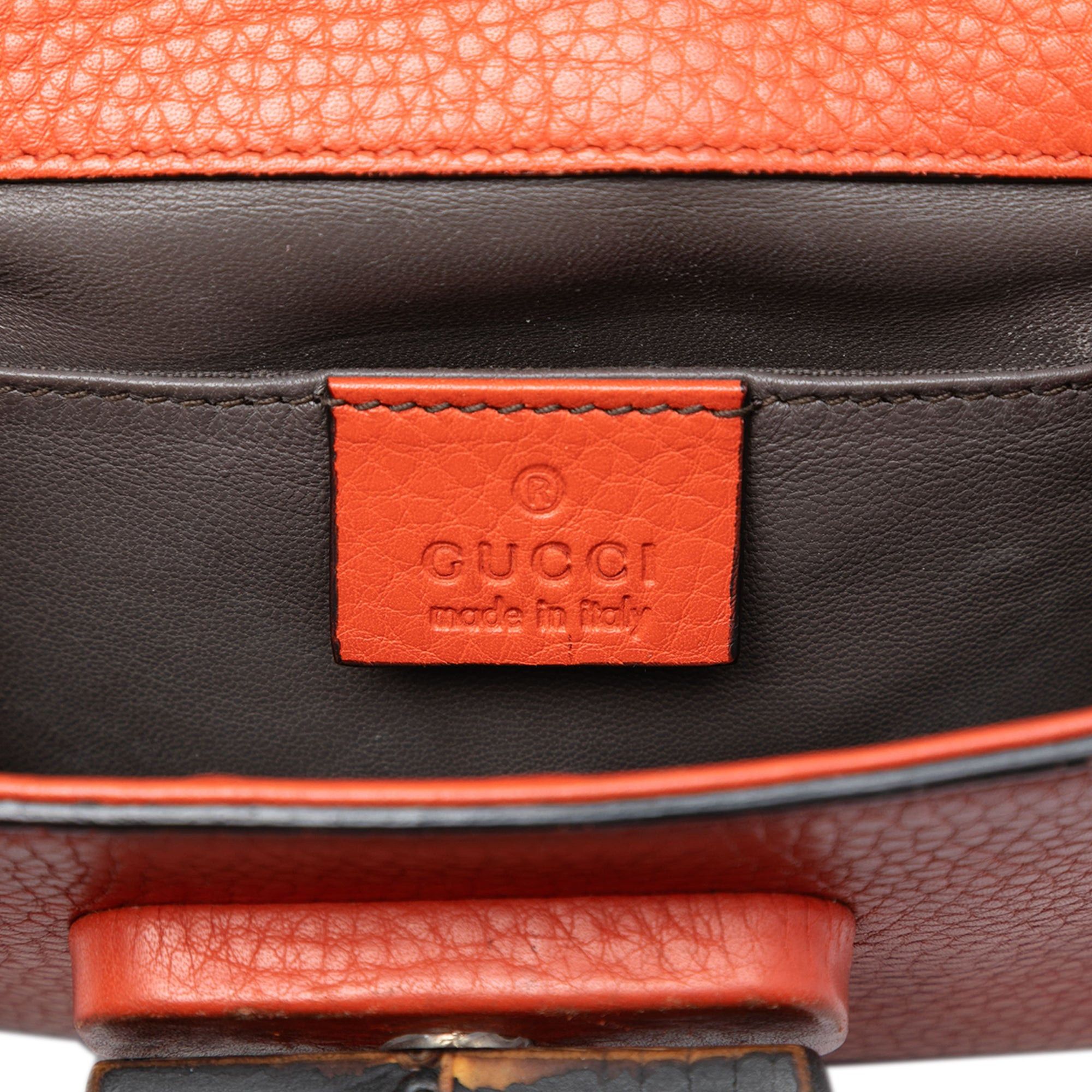 Gucci Small Leather Miss Bamboo Crossbody Size ONE SIZE - 5 Thumbnail