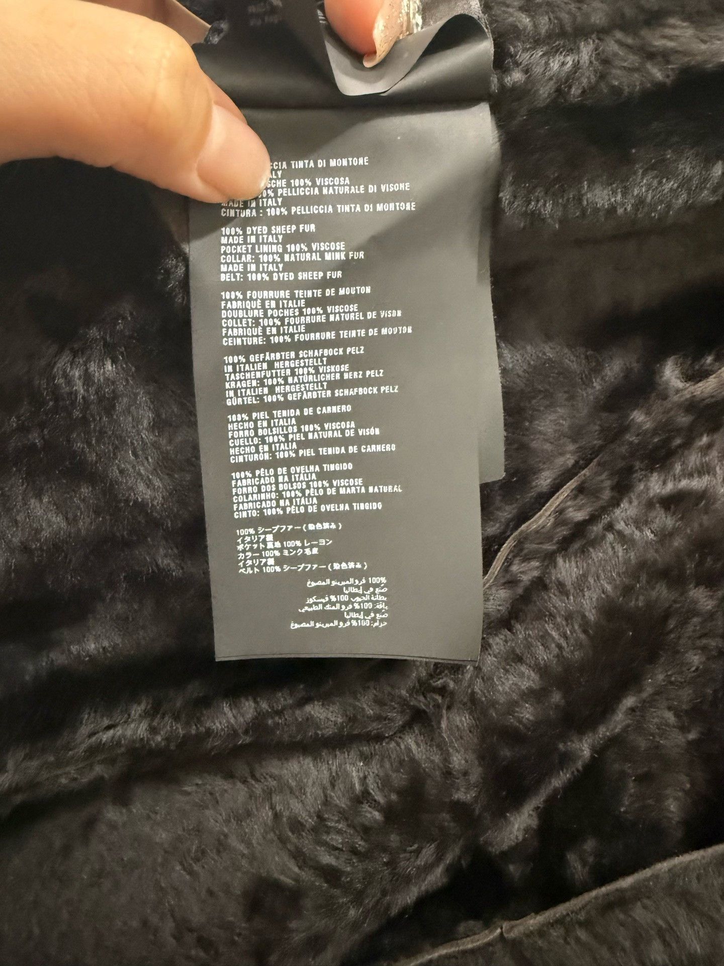 Prada Prada Long Fur-Lined Coat Size US XXS / EU 40 - 9 Thumbnail
