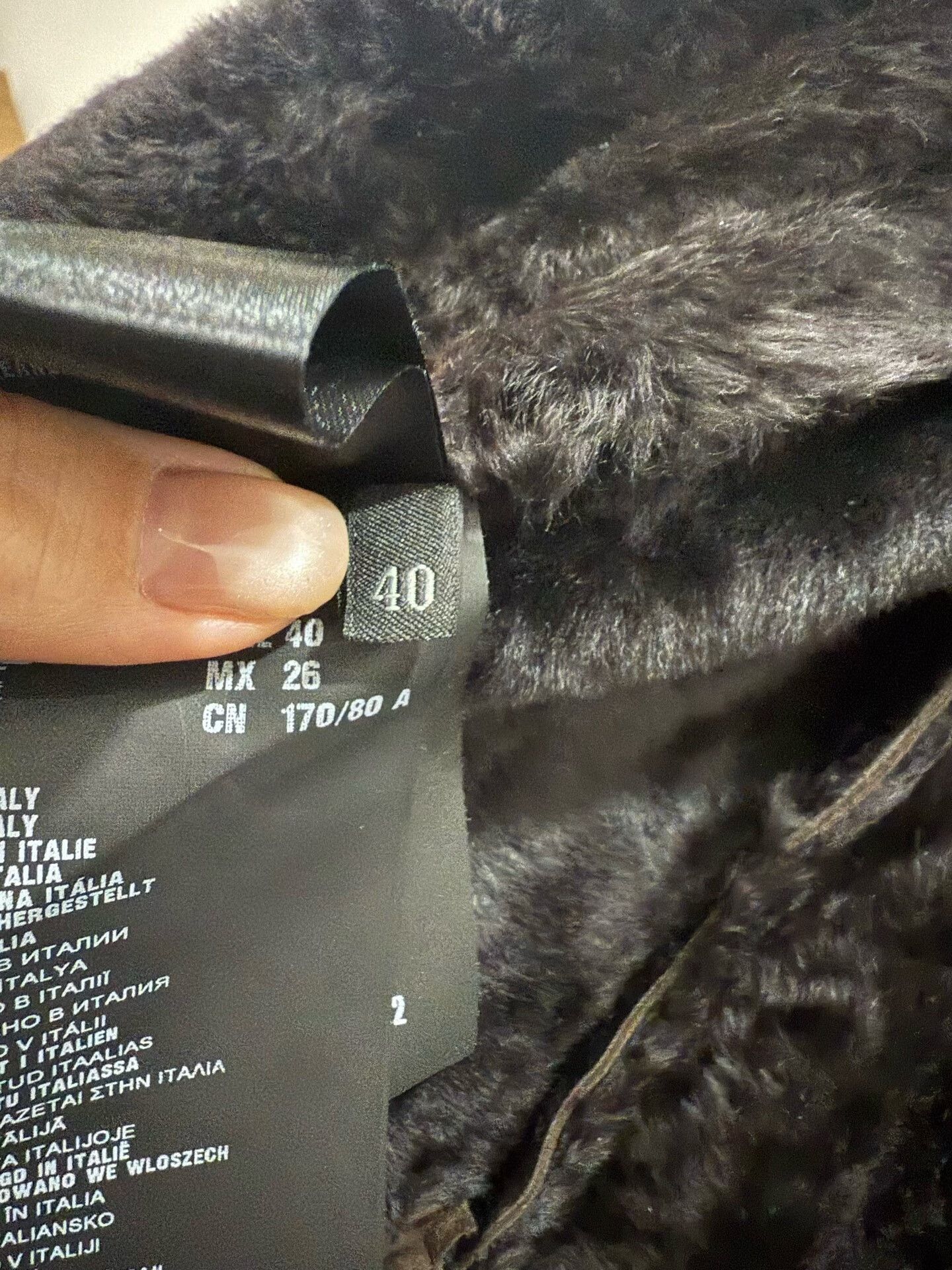 Prada Prada Long Fur-Lined Coat Size US XXS / EU 40 - 6 Thumbnail